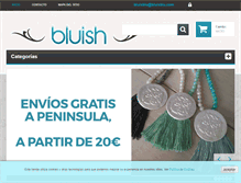 Tablet Screenshot of bluisblu.com